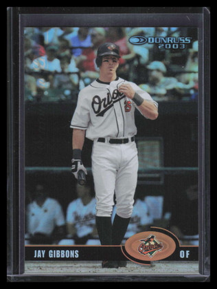2003 Donruss Stat Line Season 85 Jay Gibbons 11/28