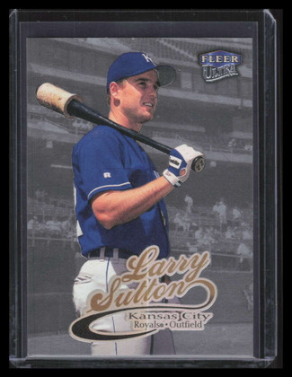 1999 Ultra Platinum Medallion 42 Larry Sutton 3/99