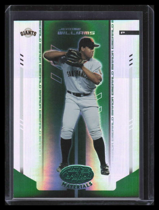 2004 Leaf Certified Materials Mirror Emerald 96 Jerome Williams 4/5