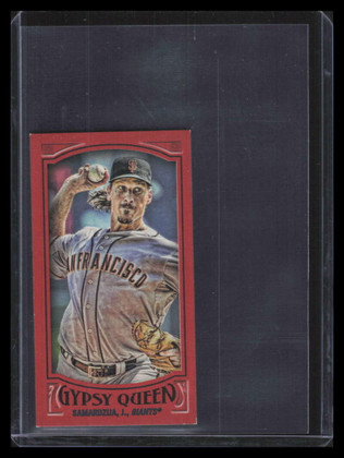 2016 Topps Gypsy Queen Mini Red 52 Jeff Samardzija 2/5