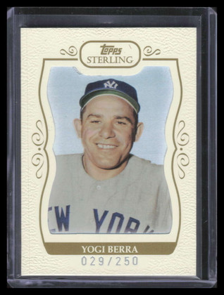 2008 Topps Sterling 75 Yogi Berra 29/250
