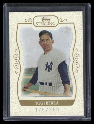 2008 Topps Sterling 66 Yogi Berra 176/250