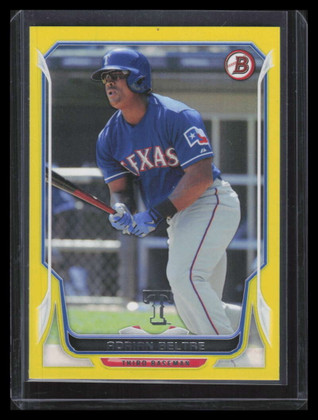 2014 Bowman Yellow 31 Adrian Beltre 37/99