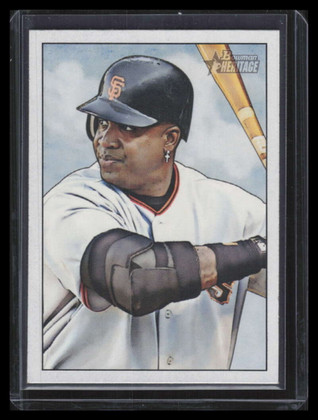 2007 Bowman Heritage 200b Barry Bonds No Signature SP
