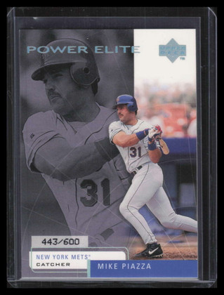 1999 Upper Deck Challengers for 70 Challengers Edition 7 Mike Piazza 443/600