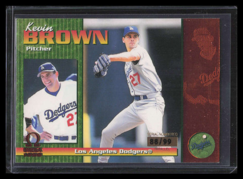 1999 Pacific Omega Copper 119 Kevin Brown 88/99