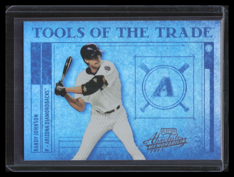 2003 Absolute Memorabilia Tools of the Trade Spectrum tt60 Randy Johnson 56/100