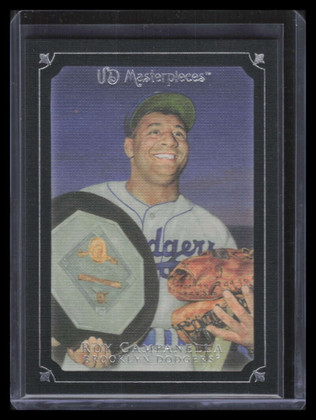 2007 UD Masterpieces Serious Black 23 Roy Campanella 51/99