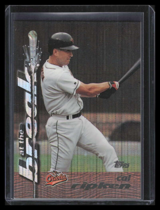 1995 Topps Traded Power Boosters 5 Cal Ripken Jr. At the Break ID: 162434