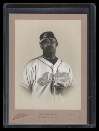 2005 Studio Portraits Throwback Sepia B/W 52 C. C. Sabathia 11/20
