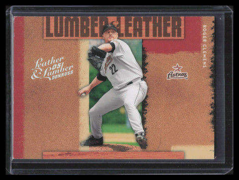 2005 Leather and Lumber Lumber/Leather Silver ll26 Roger Clemens 33/100