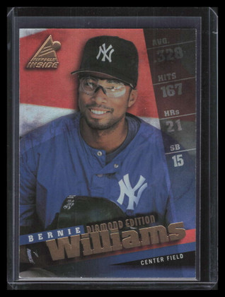 1998 Pinnacle Inside Diamond Edition 51 Bernie Williams 149007
