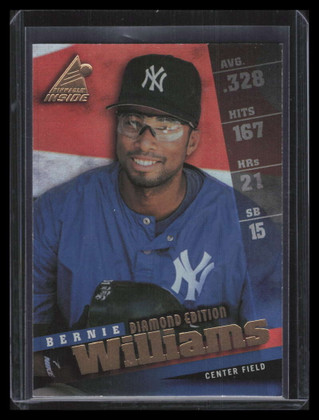1998 Pinnacle Inside Diamond Edition 51 Bernie Williams 149013