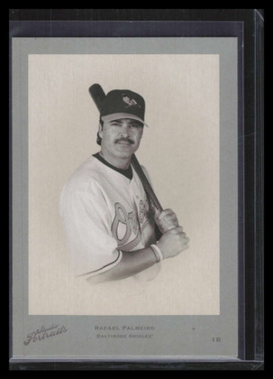 2005 Studio Portraits Throwback White B/W 95 Rafael Palmeiro 12/15