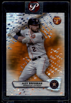 2023 Topps Pristine Orange Pristine Refractor 240 Alex Bregman 17/25