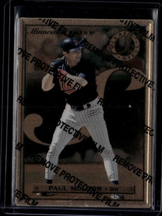 1996 Leaf Preferred Steel Gold 2 Paul Molitor