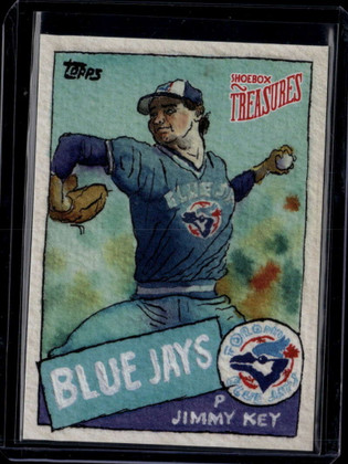 2025 Topps Shoebox Treasures Stamp 64 Jimmy Key 63/99