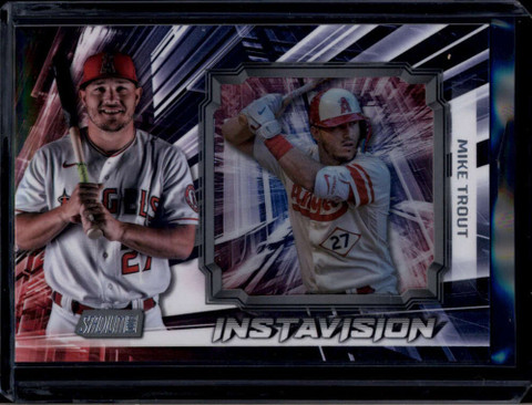 2023 Stadium Club Instavision IVMT Mike Trout