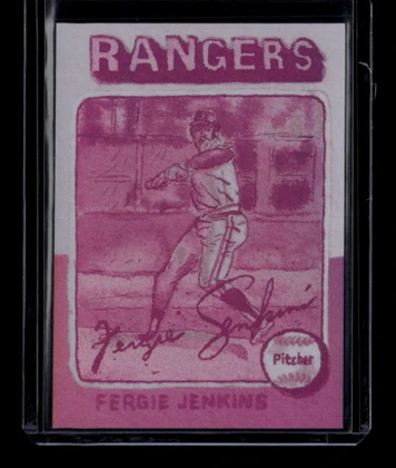 2025 Topps Shoebox Treasures Bubblegum Foil 57 Fergie Jenkins