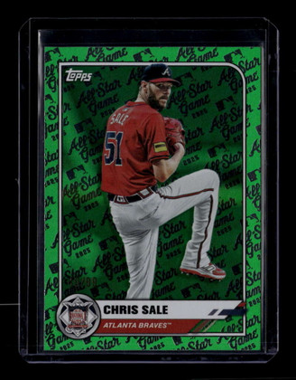2025 Topps All-Star Game Green Foil 84 Chris Sale 49/99