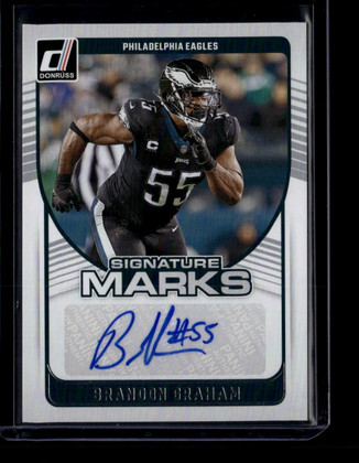 2024 Donruss Signature Marks 29 Brandon Graham Auto