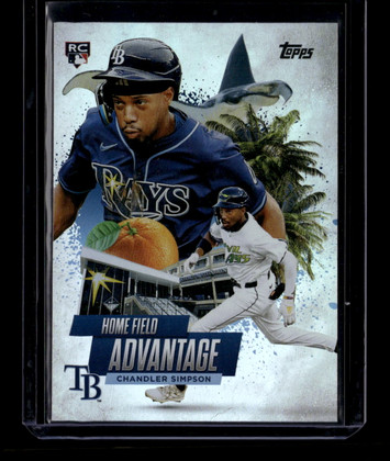 2025 Topps Home Field Advantage ha50 Chandler Simpson Rookie