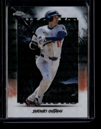 2025 Topps Chrome Update Night Terrors Geometric Refractor nt2 Shohei Ohtani