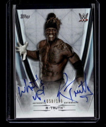 2020 Topps WWE Undisputed Autographs ART R-Truth Auto 58/199