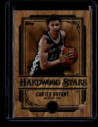 2025-26 Topps Hardwood Stars hs20 Carter Bryant Rookie