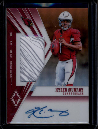 2019 Panini Phoenix Rising Rookie Signature Kyler Murray RC Glove Patch Auto /35 ID: 181232