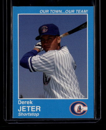 1995 Columbus Clippers Police DARE 14 Derek Jeter
