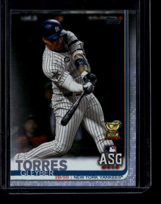 2019 Topps Update Father's Day Blue us148 Gleyber Torres AS 28/50 All-Star Game