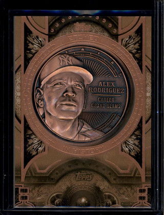 2015 Topps Update Etched in History eih11 Alex Rodriguez