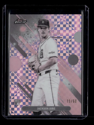 2025 Finest Pearl Checkerboard Refractor 35 Jackson Jobe Rookie 19/60