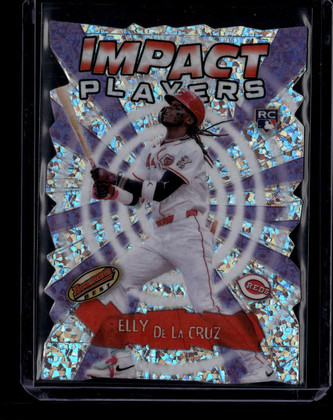 2024 Bowman's Best Impact Players Mini-Diamond Refractor ip10 Elly De La Cruz RC