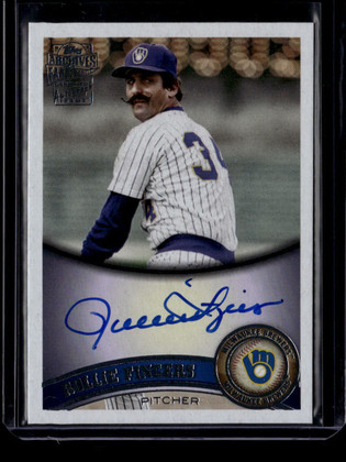 2025 Topps Archives '11 Fan Favorites Autographs 11ffarf Rollie Fingers Auto