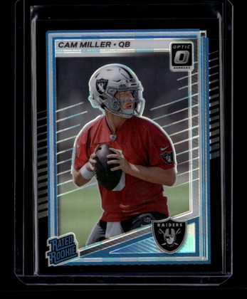 2025 Donruss Optic Black Pandora 261 Cam Miller RR Rated Rookie 15/25