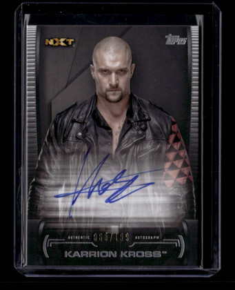 2021 Topps WWE Undisputed Autographs AKK Karrion Kross Auto 60/199