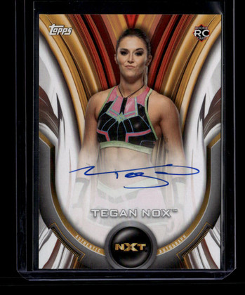 2020 Topps WWE Women's Division Autographs ATN Tegan Nox Rookie Auto 159/199