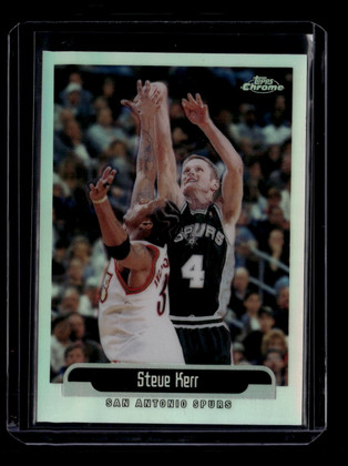 1999-00 Topps Chrome Refractor 226 Steve Kerr