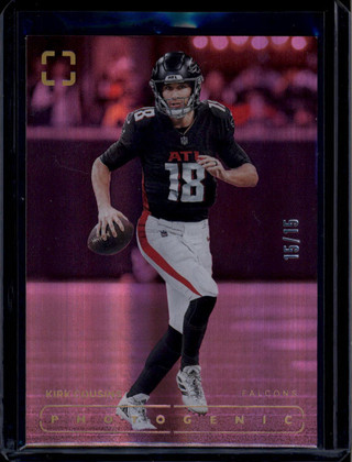 2024 Panini PhotoGenic Pink 105 Kirk Cousins 15/15