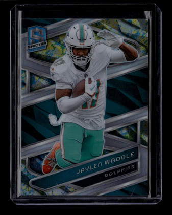 2024 Panini Spectra Neon Splatter 68 Jaylen Waddle 1/8