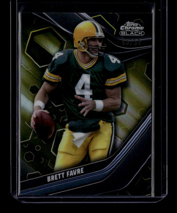 2023 Topps Composite Chrome Black Gold Refractor 119 Brett Favre 49/50