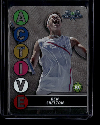 2024 Topps Graphite Active Metal acm44 Ben Shelton Rookie
