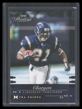 2002 Playoff Prestige Xtra Points Purple 121 LaDainian Tomlinson 51/150