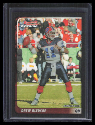 2003 Bowman Chrome Refractor 65 Drew Bledsoe 7/500