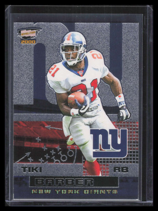 2000 Revolution Silver 59 Tiki Barber 72/80