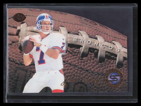 1996 Leaf Statistical Standouts 1 John Elway 989/2500