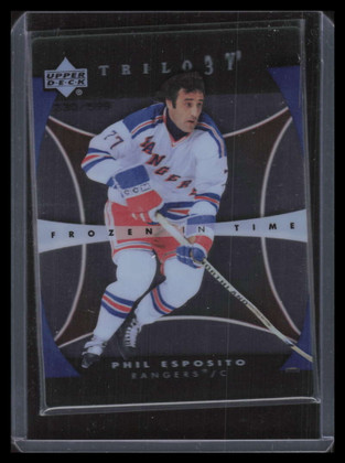 2005-06 Upper Deck Trilogy 166 Phil Esposito FIT 330/599 Frozen in Time
