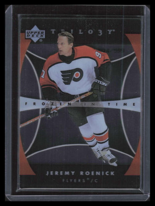 2005-06 Upper Deck Trilogy 121 Jeremy Roenick FIT 24/599 Frozen in Time